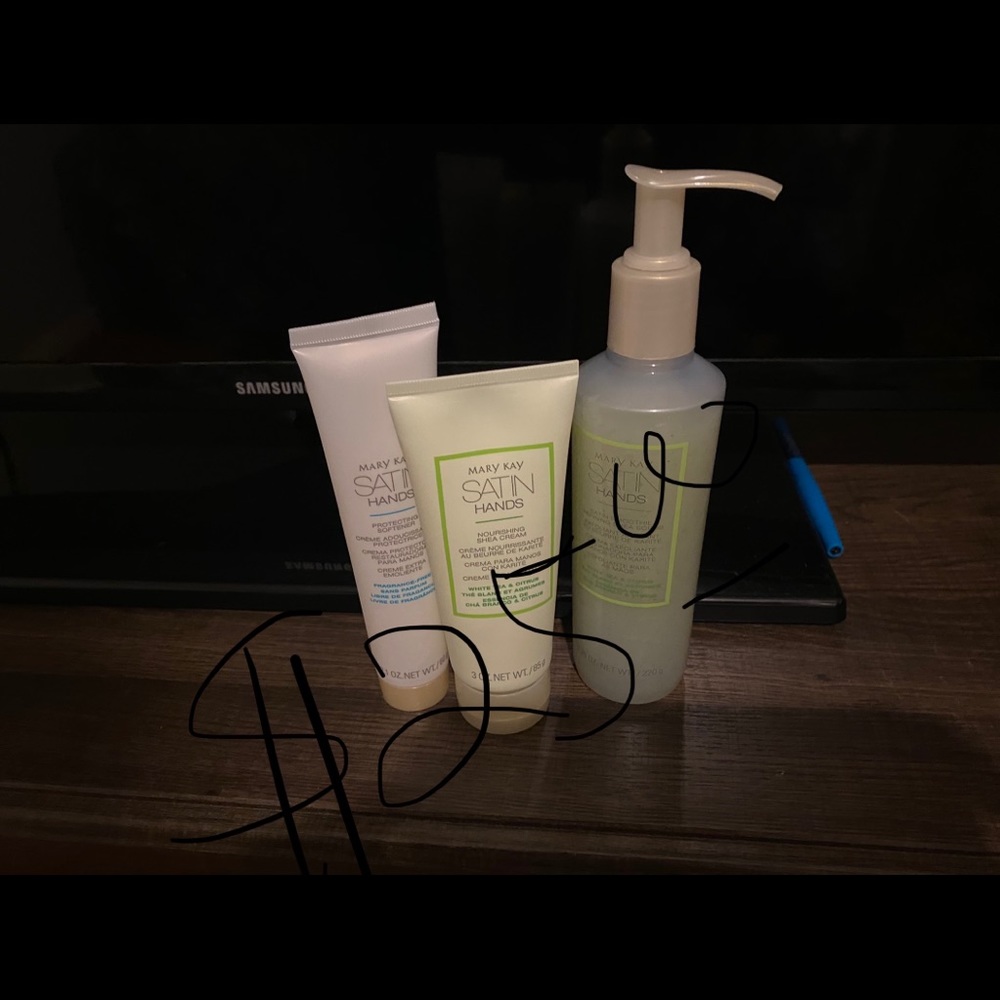 White Tea & Citrus Satin Hand set